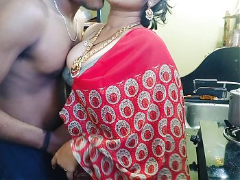 My bhabhi sexy and I fucked her in kitchen when my brother was not in home