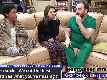 Become Doctor Tampa, Insets Foley Catheter Into Aria Nicoles Urethra! From Doctor-TampaCom
